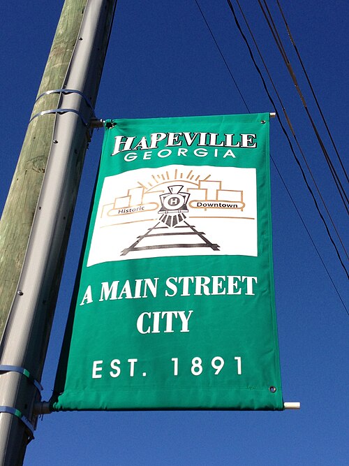 Hapeville, GA Main Street City